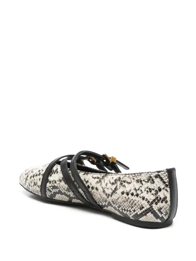 Michael Michael Kors Indy Embossed Ballet Flats