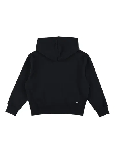 Amiri Kids Black Logo Hoodie