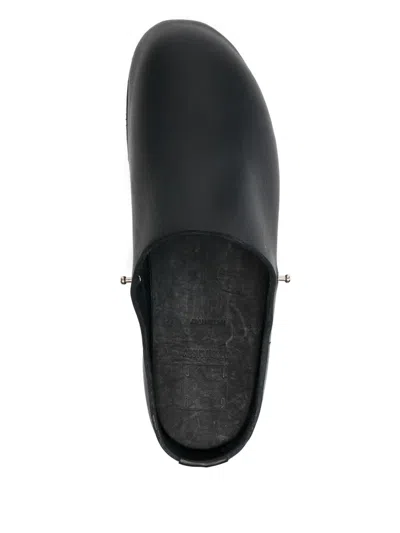 Guidi Leather Mules
