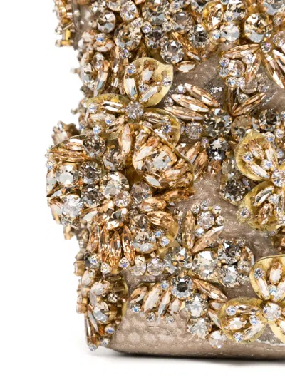 迷你缀饰盒形手提包