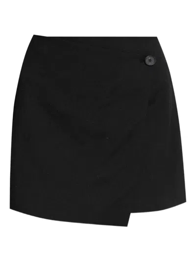 By Malene Birger Esma Asymmetric Buttoned Miniskirt