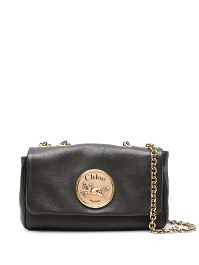 Chloé Heritage Crossbody Bag In Black