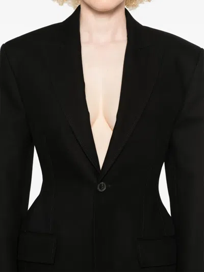 Wardrobe.nyc Wardrobe. Nyc Single Breasted One Button Blazer