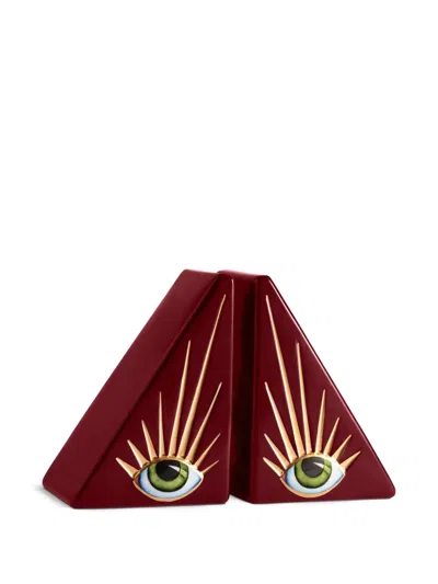 L'objet Lito Bookend In Red