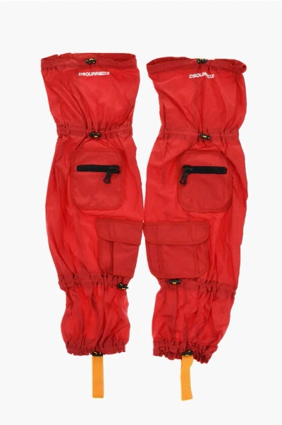 Dsquared2 Nylon Gaiters With Drawstring