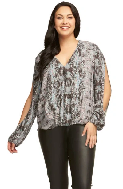 Tart Enya Print High/low Top