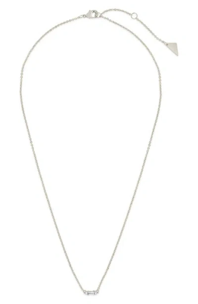 Sterling Forever Amara Cubic Zirconia Pendant Necklace