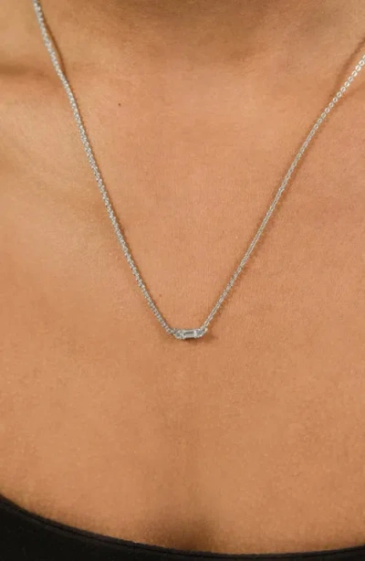 Sterling Forever Amara Cubic Zirconia Pendant Necklace