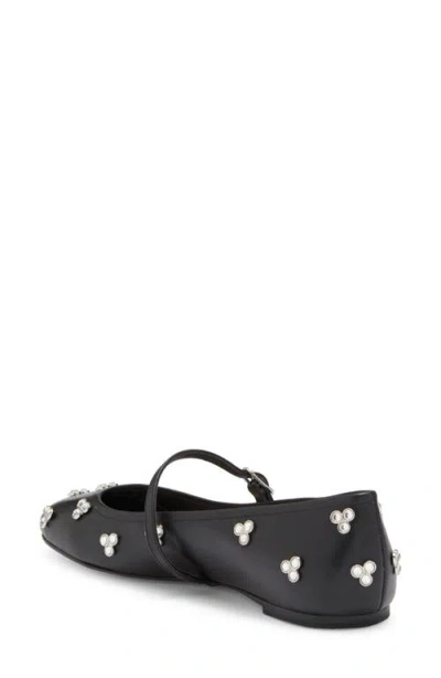Stuart Weitzman Tammy Crystal Mary Jane Flat