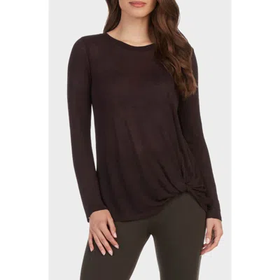 Matty M Ada Front Twist Long Sleeve Top