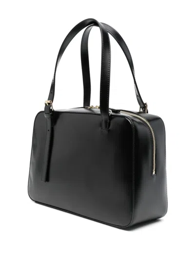 Apc A.p.c. Black Shoulder Bag With Versatile Carrying Options In Black