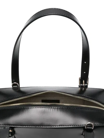 Apc A.p.c. Black Shoulder Bag With Versatile Carrying Options In Black