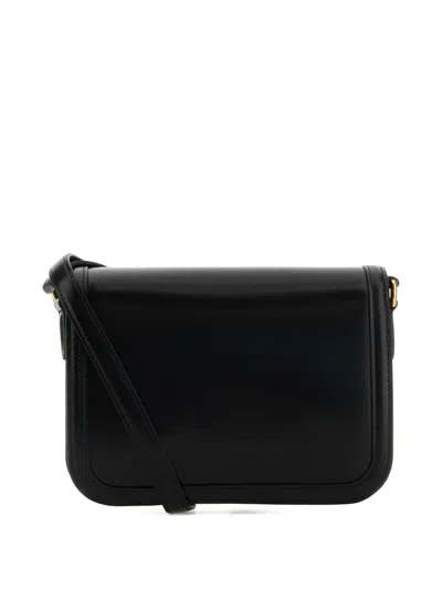 Valentino Borsa A Spalla 9to5 In Pelle Nera  Donna In Black