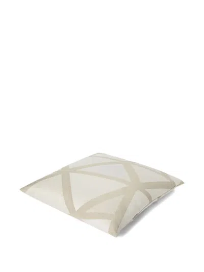 Missoni Home Nastri Relief Cushion 60x60 Cm In Neutral