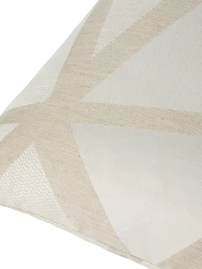 Missoni Home Nastri Relief Cushion 60x60 Cm In Neutral