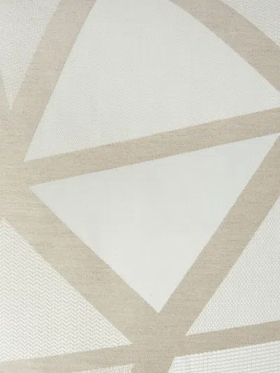 Missoni Home Nastri Relief Cushion 60x60 Cm In Neutral