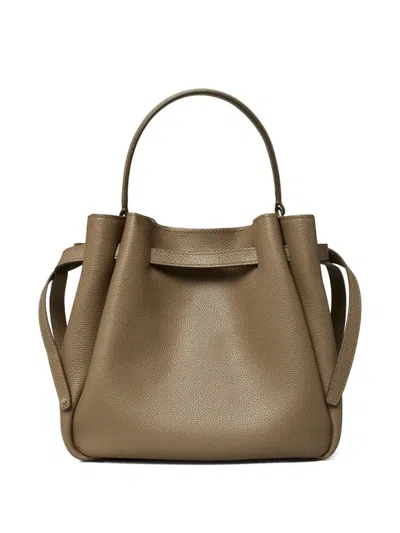 Tory Burch Romy Bucket Bag In Wild Mushroom