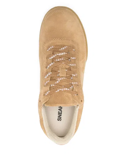 Apc Sneakers Brown In Neutral