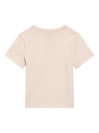 Dolce & Gabbana Pink T-shirt For Girl With Dg Logo