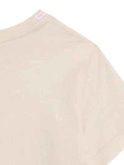 Dolce & Gabbana Pink T-shirt For Girl With Dg Logo