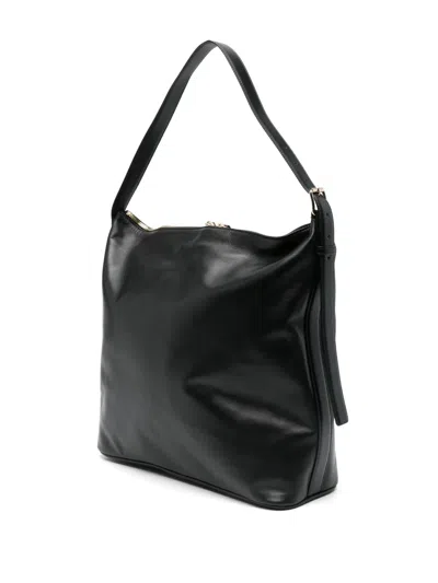 Apc A.p.c. Women Vera Leather Shoulder Bag In Black