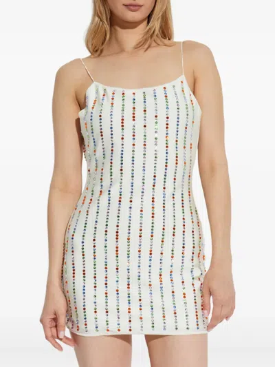 水钻缀饰迷你连衣裙