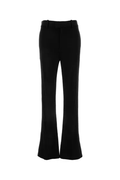 Bottega Veneta Jersey Pant With Back Pocket And Flared Leg In Black