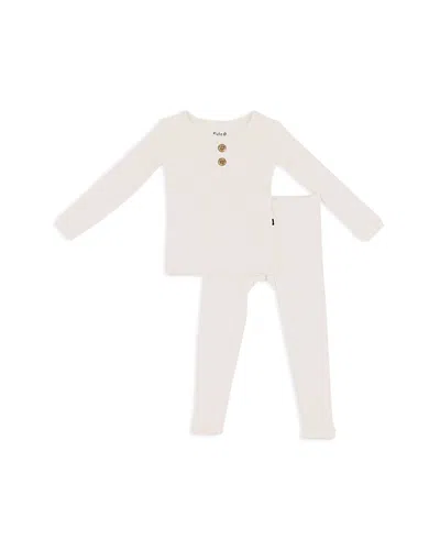 Kyte Baby Unisex Ribbed Henley Top & Pants Set - Baby