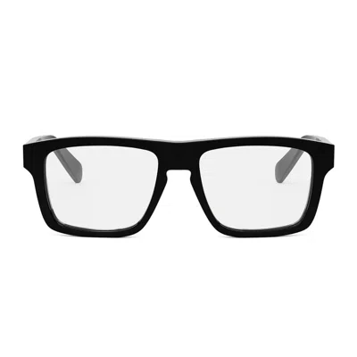 Celine Cl50160i 3 Dots Hd 001 Nero Glasses In Black