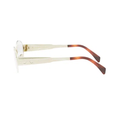 Celine Cl50140u 030 Oro Glasses In White