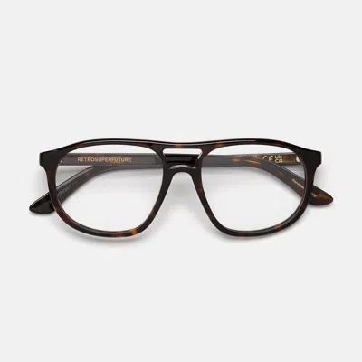 Retrosuperfuture Numero 127 Havana Havana Glasses In Brown