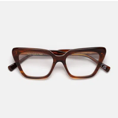Retrosuperfuture Numero 122 Havana Havana Glasses In Brown