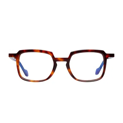 Matttew Spike 1101 Havana/blu Glasses In Red