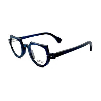 Feb31st Lewis Blu Glasses In Blue