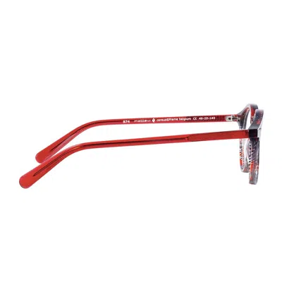Matttew Cereus Glasses In Red