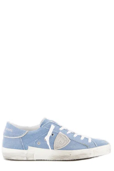 Philippe Model Paris Fabric And Rubber Sneakers