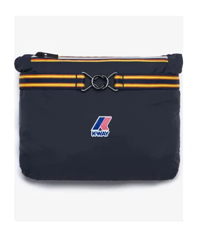 K-way Le Vrai 4.0 Rouland Warm Water Repellent Vest In Blue