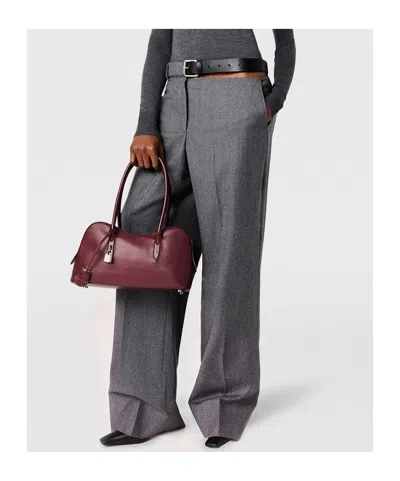 Stella Mccartney Wide-leg Trousers With Belt Loops And Pockets