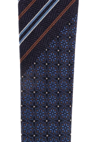 Etro Paisley-pattern Silk Tie In Multi