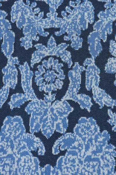 Etro Blue Cotton Sweaters