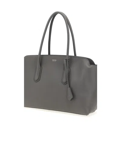 Tom Ford Structured Top Handle Shoulder Bag