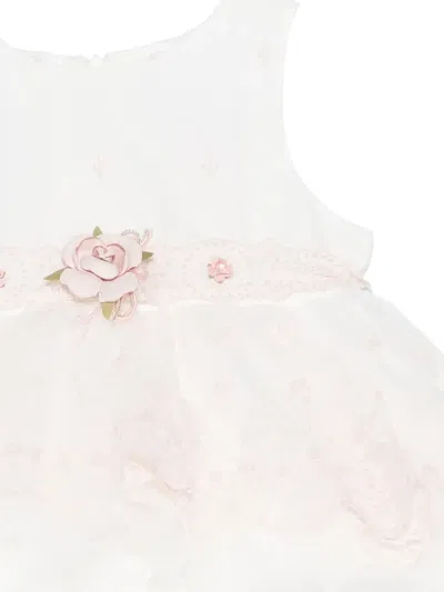 Mimilù Floral-appliqué Dress