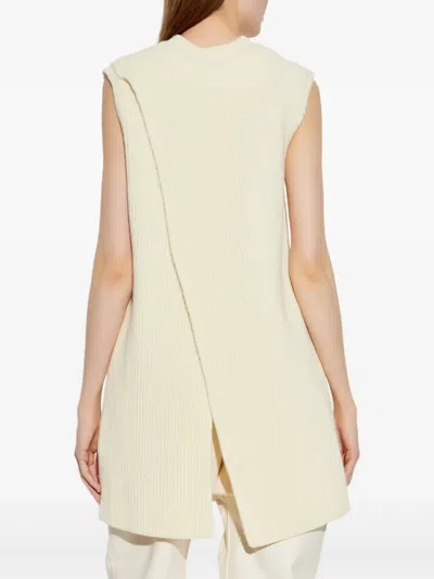 Jil Sander Ribbed Sleeveless Sweater