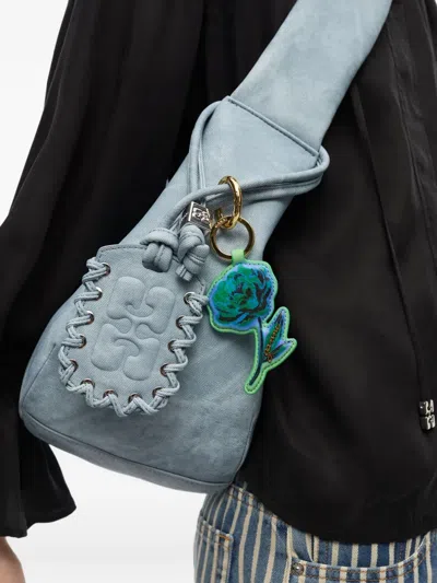 Ganni Keychain Flower