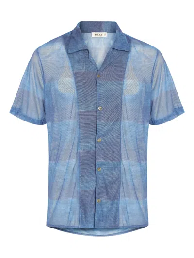 Amir Slama Check-pattern Short-sleeve Shirt