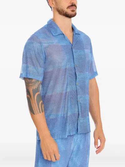 Amir Slama Check-pattern Short-sleeve Shirt