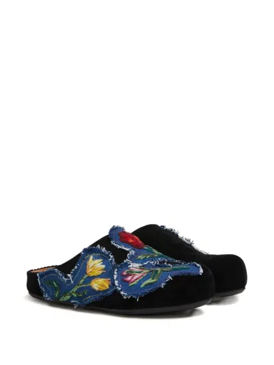 Marni Floral Sandals In Multi