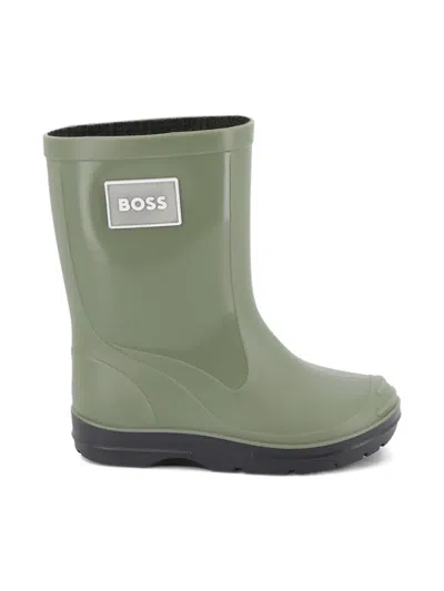 标贴威灵顿雨靴