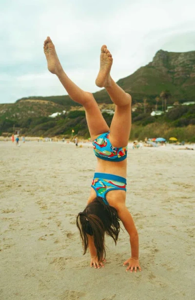 Roarsome Graphic-print Bikini Set