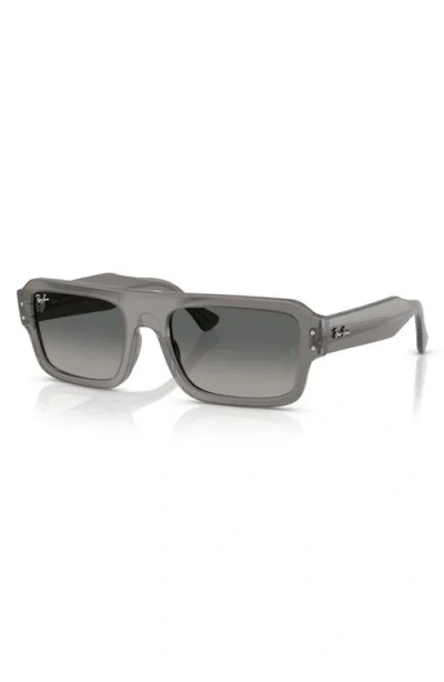 Ray Ban Ray-ban 56mm Rectangular Sunglasses